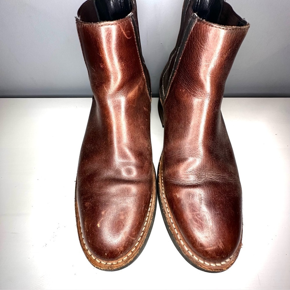 Thursday Boot Co 'Duke' Chelsea Boots Brown 6.5 leather quality handmade